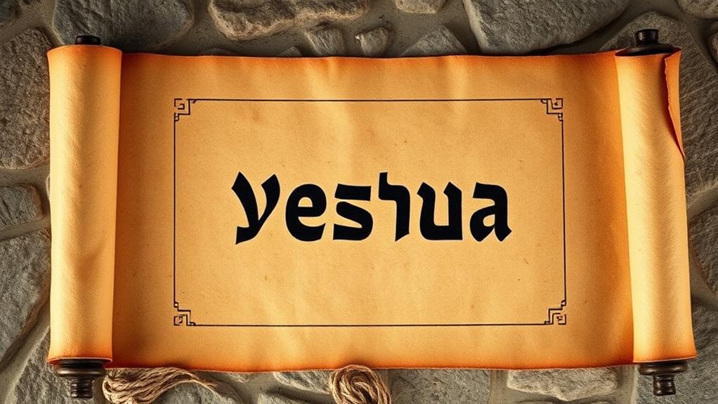 jesus name in hebrew