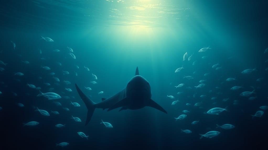 symbolism of underwater predators