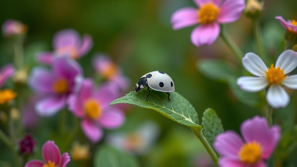 white ladybug symbolism explanation